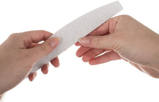 Soulima Maxy Nagelfeile Gebogen Papier 100/180 25Stück 2 Ansichten