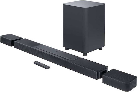 JBL Bar 1300 Soundbar 11.1.4 Bluetooth, HDMI și Wi-Fi 650W cu Telecomanda Negru