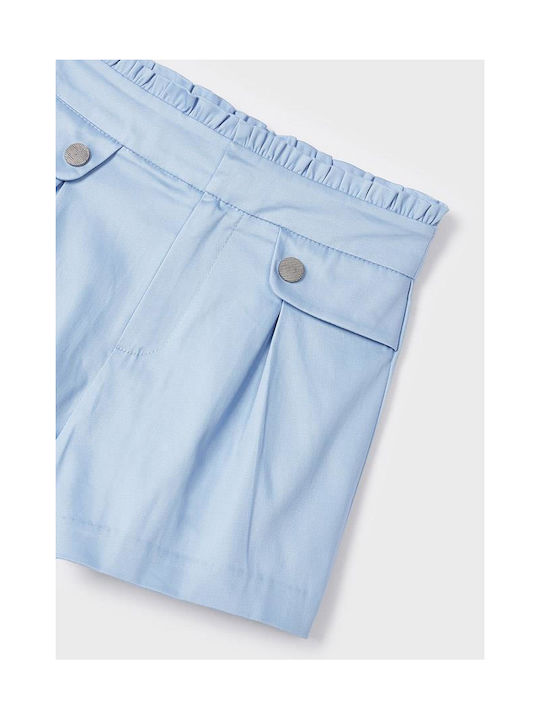 Mayoral Kids Shorts/Bermuda Fabric Light Blue