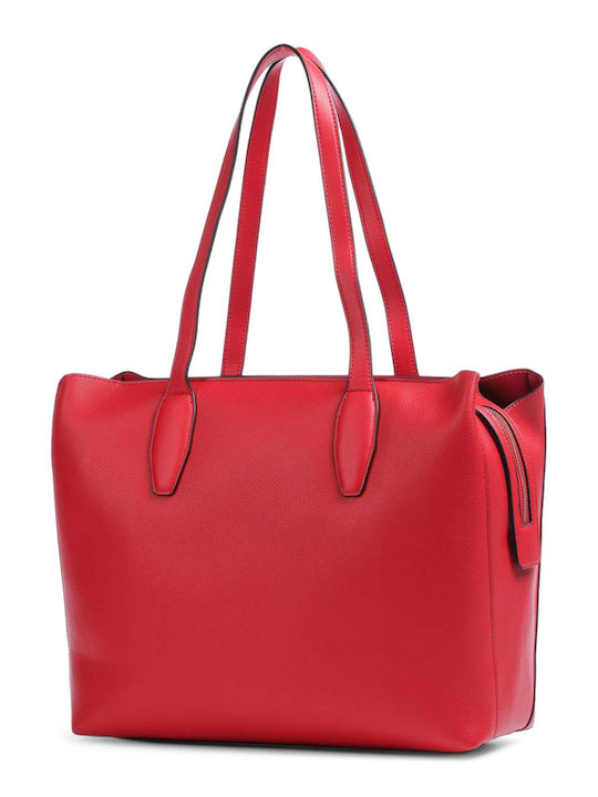 Valentino Bags Arepa Women's Shopper Shoulder Bag Red