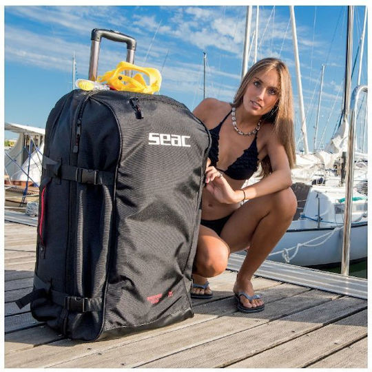 Seac Equipage Trockentaschen Umhängetasche 140lt Schwarze