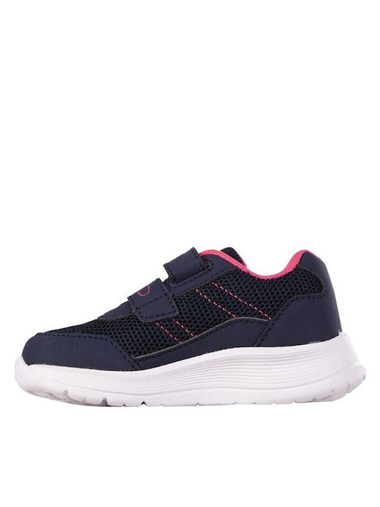 Kappa Kids Sneakers with Scratch Navy Blue