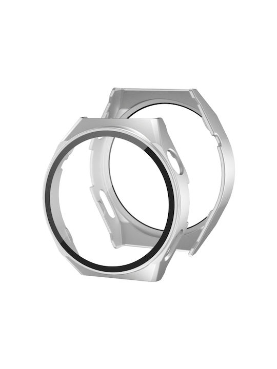 Plastic Case in Silver color for Huawei Watch GT 3 Pro