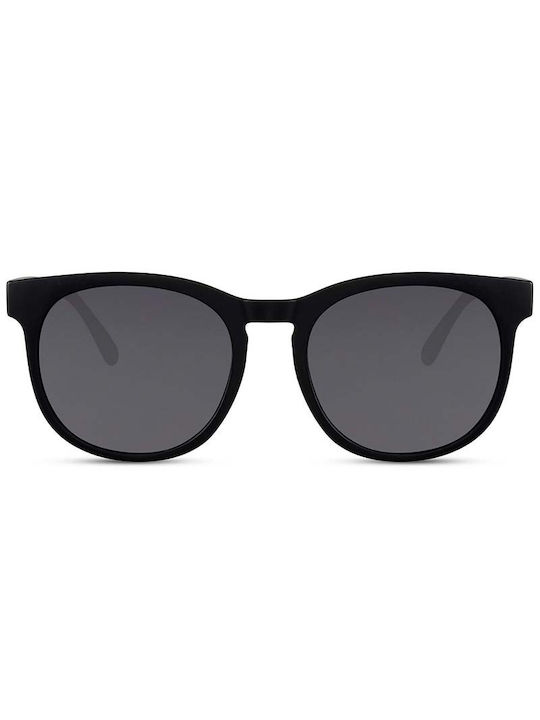 Solo-Solis Sonnenbrillen mit Schwarz Rahmen und Gray Linse NDL6385