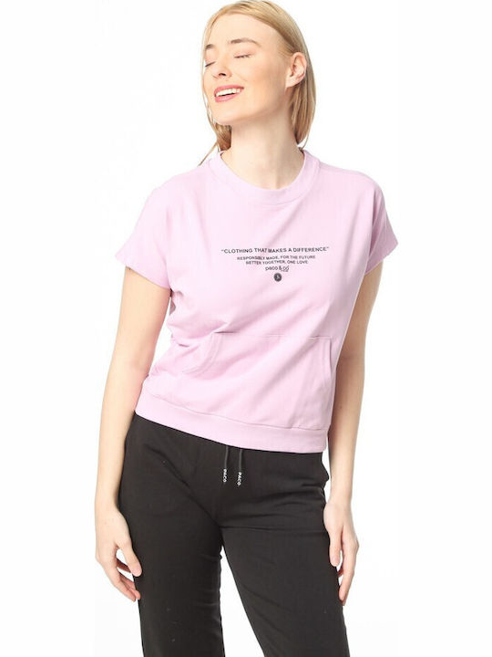 Γυναικείο T-shirt Λιλά