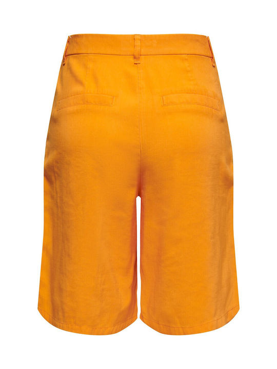 Only 15283686 Women's Bermuda Shorts Orange 15283686
