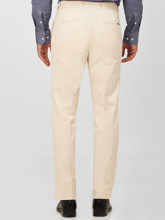 Hugo Boss Herrenhose Chino in Slim Passform Beige