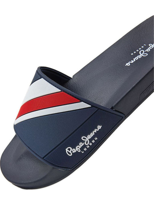 Men's Slides Blue