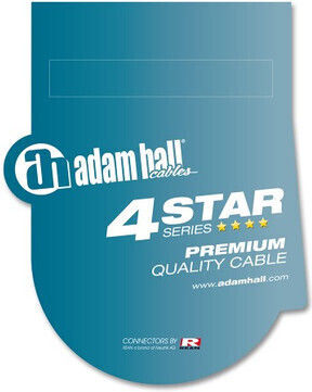 Adam Hall K4BVV0090 Cable 6.3mm male - 6.3mm male 0.9m