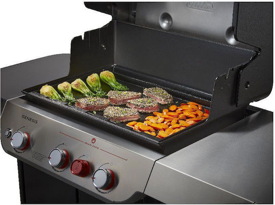 Weber Backblech mit Gusseisen Wohnung Oberfläche für Genesis 300