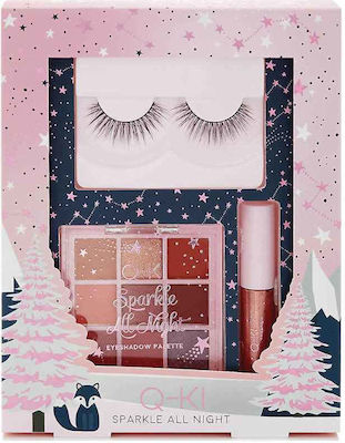 Q-Ki Sparkle All Night Makeup Set for the Eyes 3pcs