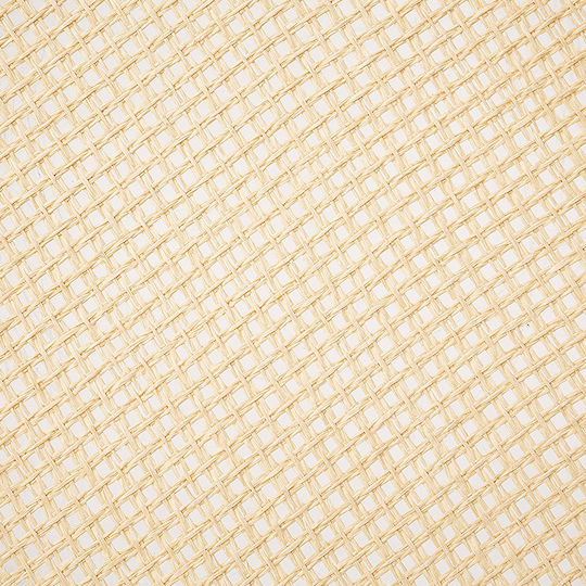 Round Wicker Placemat Rivi White 38cm