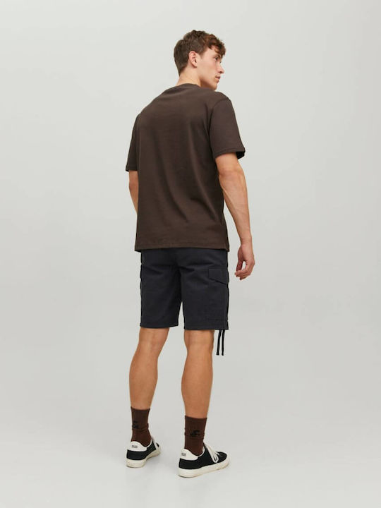 Jack & Jones Men's Shorts Cargo Black