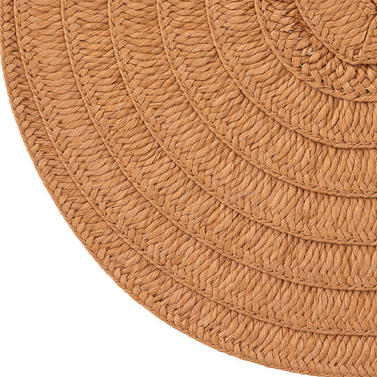Wicker Placemat Olivia Camel 38x38cm Wicker Placemat Olivia Camel 38x38cm