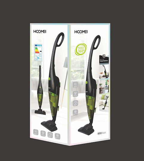 Hoomei Прахосмукачка Stick Зелена HM-2132