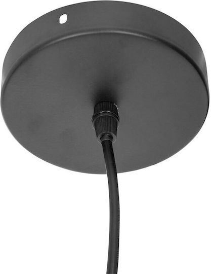 Pakketo PWL-1212 Κρεμαστό Φωτιστικό Μπεζ με Ντουί E27 45x40x26.5εκ.
