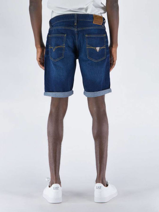 Guess Men's Shorts Jeans Blue