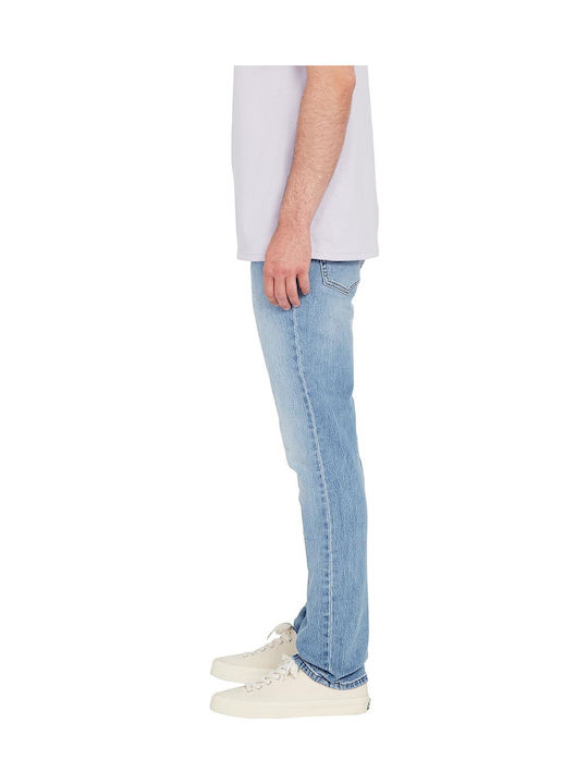 Vorta Men's Jeans Pants with Slim Straight Fit Blue