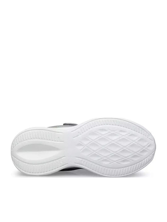 Brett 3 Kinder Sneakers mit Klettverschluss Gray