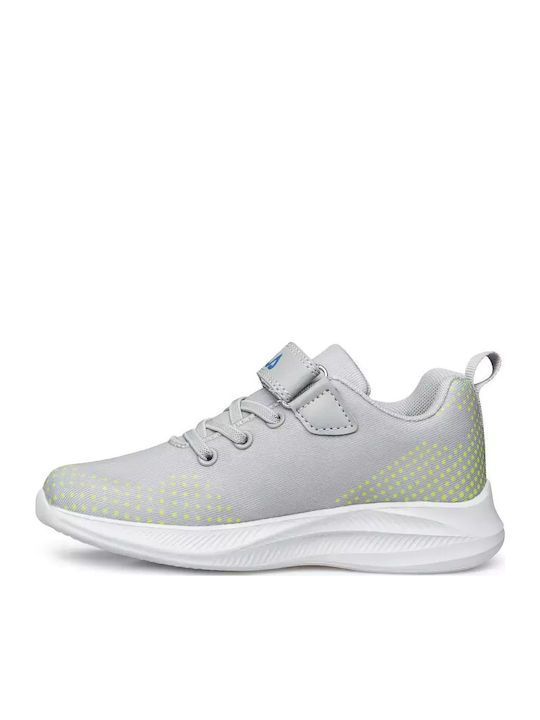Brett 3 Kinder Sneakers mit Klettverschluss Gray