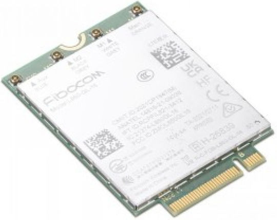 Lenovo Fibocom L860-GL-16 Безжична мрежова карта Wi‑Fi 4 - Безжична мрежа 4 (150Mbps) Mini PCI-e