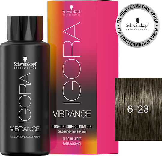 Schwarzkopf Igora Vibrance Полуперманентна Боя За Коса Без Амоняк Nº 6.23 60ml