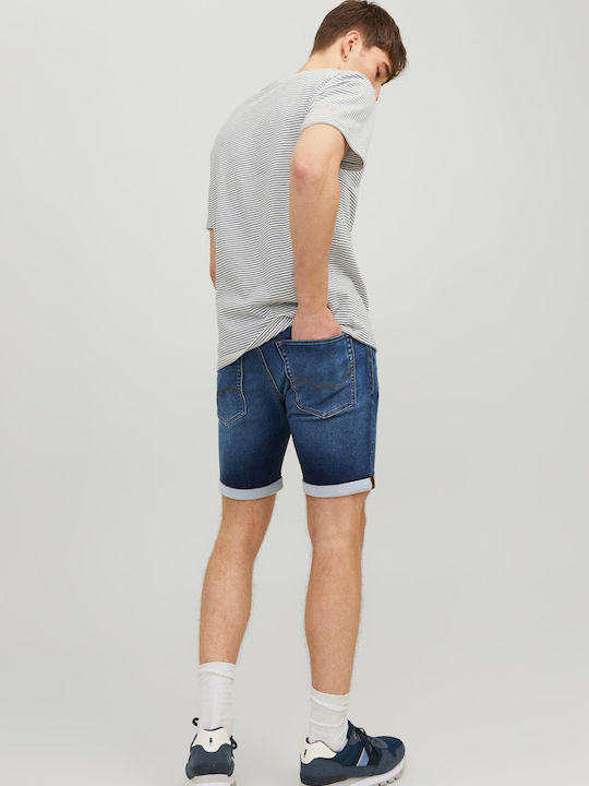 Jack & Jones Herrenshorts Jeans Blau