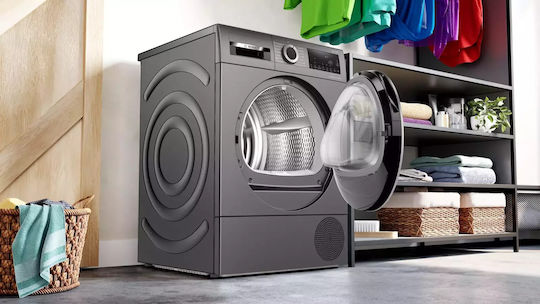 Bosch Serie 6 Uscător de rufe 8kg cu pompă de căldură