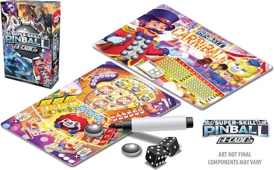 Επιτραπέζιο Παιχνίδι Super-Skill Pinball: 4-Cade για 1-4 Παίκτες 12+ Ετών (EN) WizKids