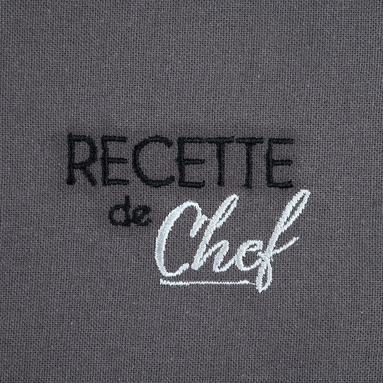 Duo Geschirrtuch aus 100% Baumwolle Gris / Perle 70x50cm 2Stück