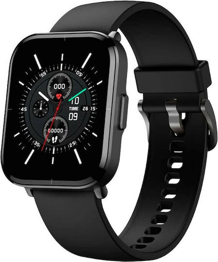 Mibro Color Wasserdicht Smartwatch mit Pulsmesser (Schwarz)