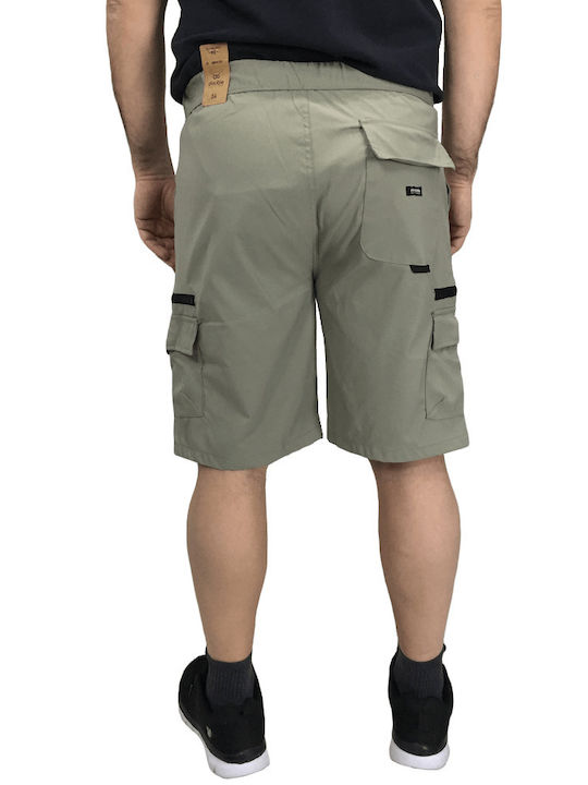 Double Men's Shorts Cargo Beige