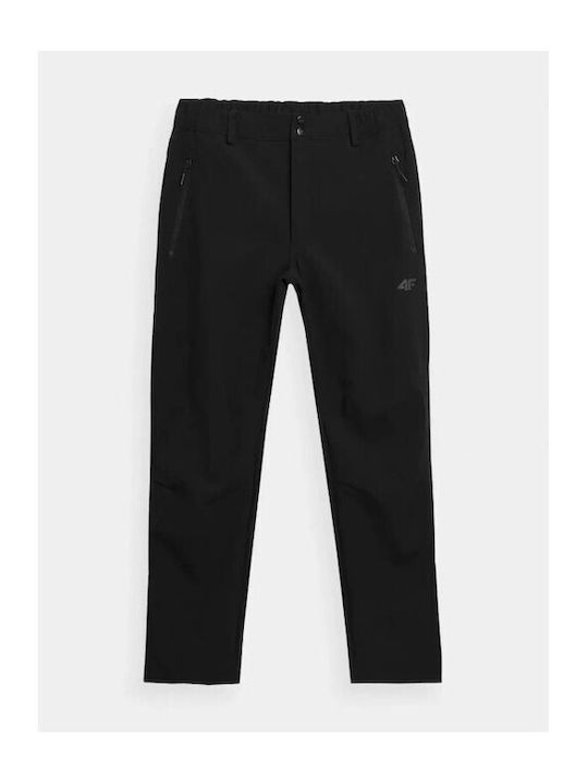 4F Men's Hiking Long Trousers Black