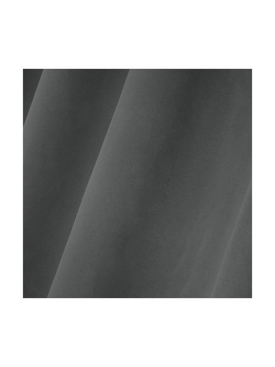 Κουρτίνα Παραθύρου με Τρουκς S-F Notte Anthracite 135x180εκ.