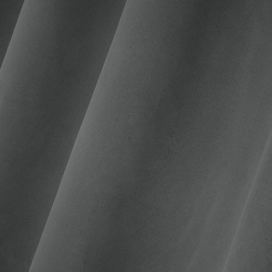Κουρτίνα Παραθύρου με Τρουκς S-F Notte Anthracite 135x180εκ.