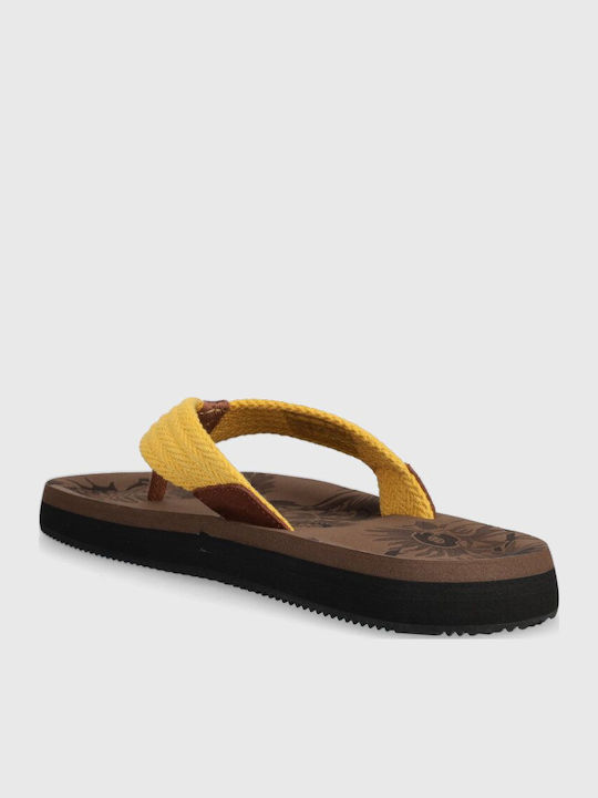 Men's Flip Flops Yellow