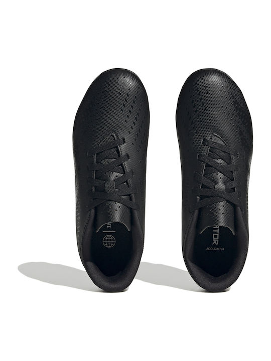 Predator Accuracy.4 Kids Molded Soccer Shoes Black