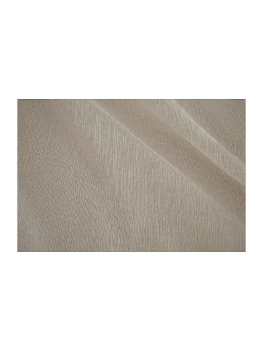 Saray Home Curtain Fabric Gauze per meter Beige