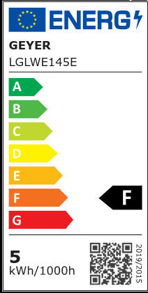 Geyer Bec LED 5W pentru Soclu E14 și Formă G45 Alb cald 470lm