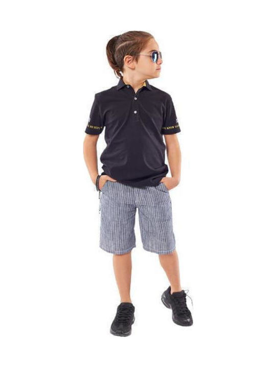 Kinder-Shorts/Bermudas Stoff Blau