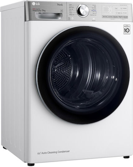 LG RH90V9AV2QR Uscător de rufe 9kg cu pompă de căldură