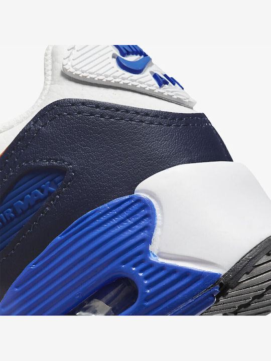 Air Max 90 Air Max 90 LTR Kids Sneakers Summit White / Safety Orange / Midnight Navy / Game Royal