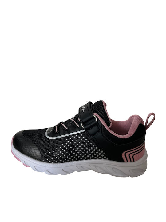 Kids Sneakers with Scratch Black