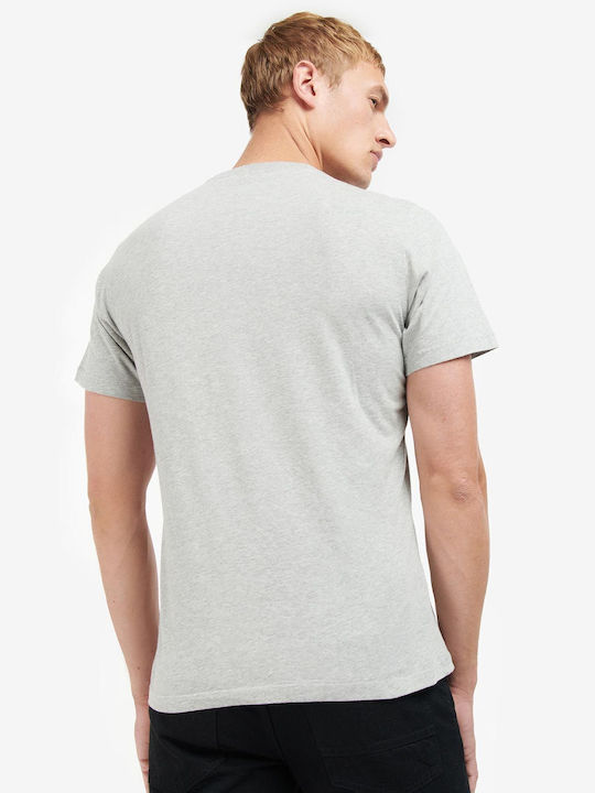 Barbour Men's Short Sleeve T-shirt Gray