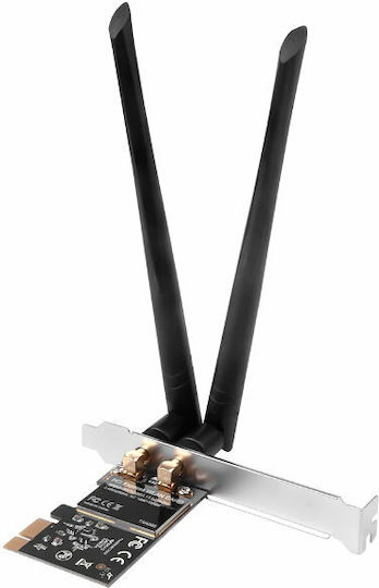 Diewu TXA069 Ασύρματη Κάρτα Δικτύου Wi‑Fi 5 (1300Mbps) PCI-e