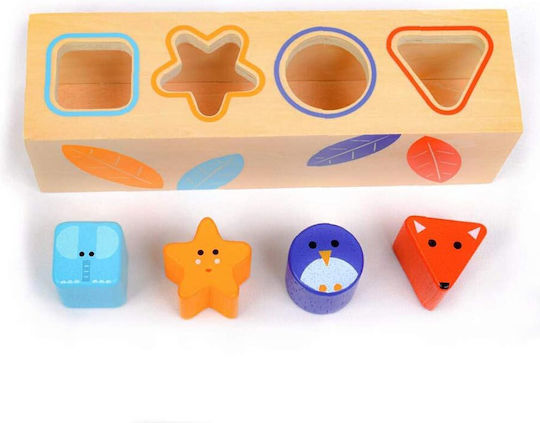 Djeco Shape Sorting Toy Sorting Game 'Leaves' made of Wood for 12++ Months