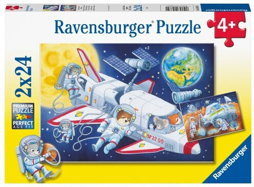 Παιδικό Puzzle Journey Through Space για 4+ Ετών 48pcs Ravensburger