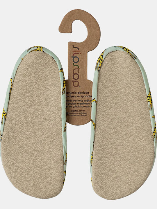 Giraffe Children's Beach Shoes Green