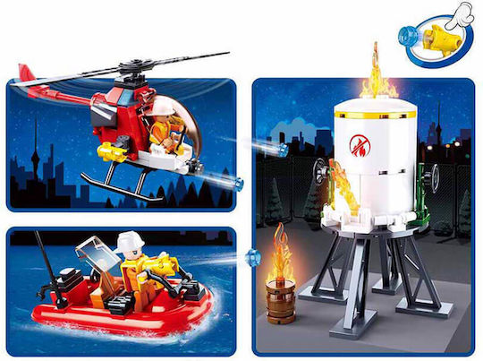 Sluban Blocks Fire Brigade Set for 6 - 12 Years 490pcs
