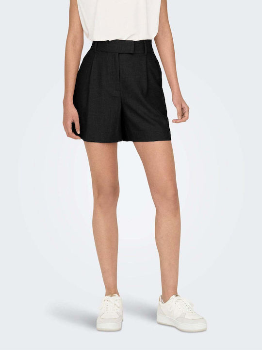 Women's High-waisted Shorts Black
